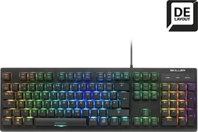 Sharkoon Skiller Mech SGK30, LEDs RGB, Huano RED, USB, DE