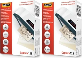 Fellowes Laminierfolien, A6, 2x 125µm, glänzend, 100 Stück