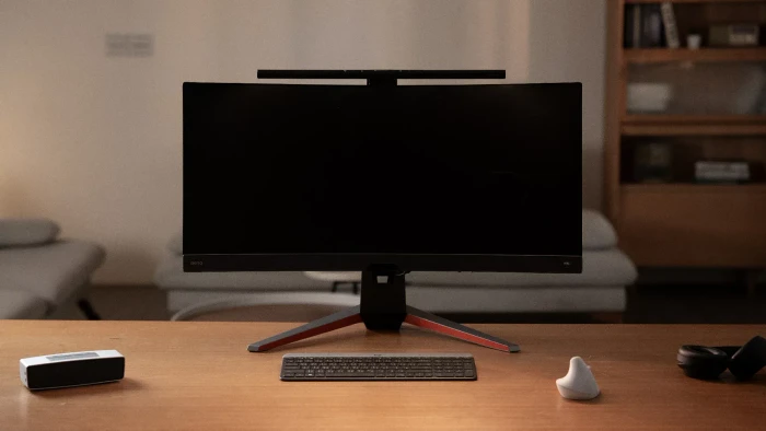 BenQ ScreenBar Pro LED, silber