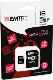 Emtec Pro R90/W80 16GB Kit, UHS-I U3, Class 10