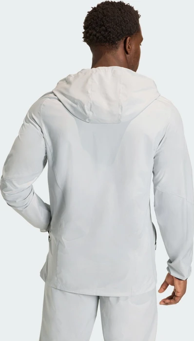 adidas Tiro Travel Windbreaker Funktionsjacke team light grey/black (Herren)