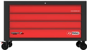 KS Tools PERFORMANCEplus P40 Werkzeugwagen schwarz/rot