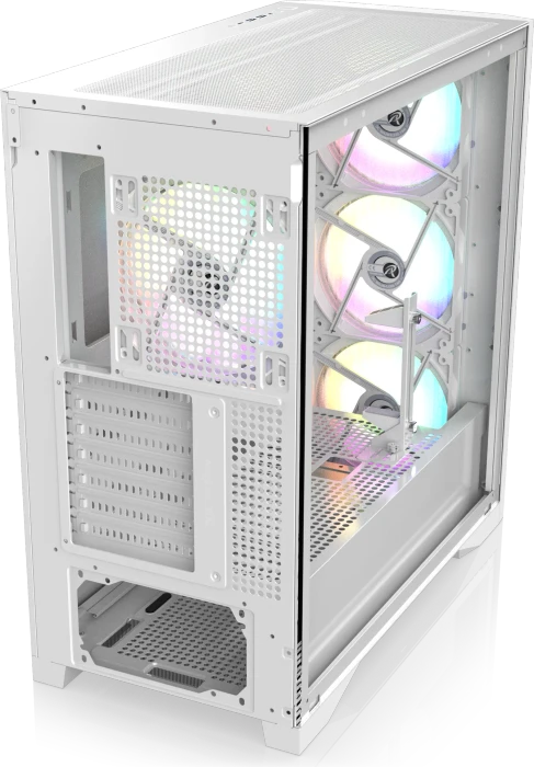 Raijintek Agos Max MS4 White, Glasfenster