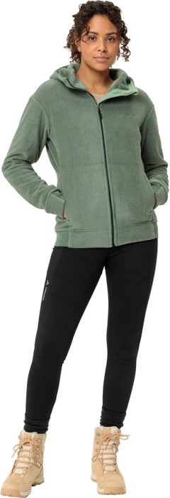 Vaude Neyland Fleece Hoody Jacke agave (Damen)