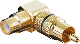 goobay Pro Audio Adapter RCA 90° (11590)