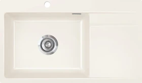 systemceram Stema 86 SL F Einbau Becken links magnolie