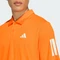 adidas Club 3-Streifen Tennis Poloshirt kurzarm pure orange (Herren) Vorschaubild
