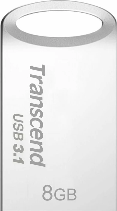 Transcend JetFlash 710 8GB silber, USB-A, USB 3.2 Gen 1×1