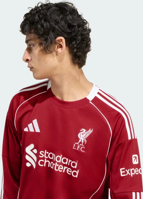 adidas Liverpool FC 2025/2026 Heimtrikot langarm (Herren)
