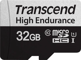 Transcend High Endurance 350V R100/W40 32GB Kit, UHS-I U1, Class 10