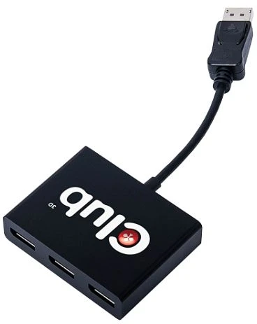 Club 3D SenseVision CSV-5300, 3x DisplayPort 1.2