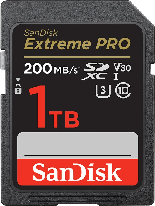 SanDisk Extreme PRO, SD UHS-I U3, V30, Rev-XD
