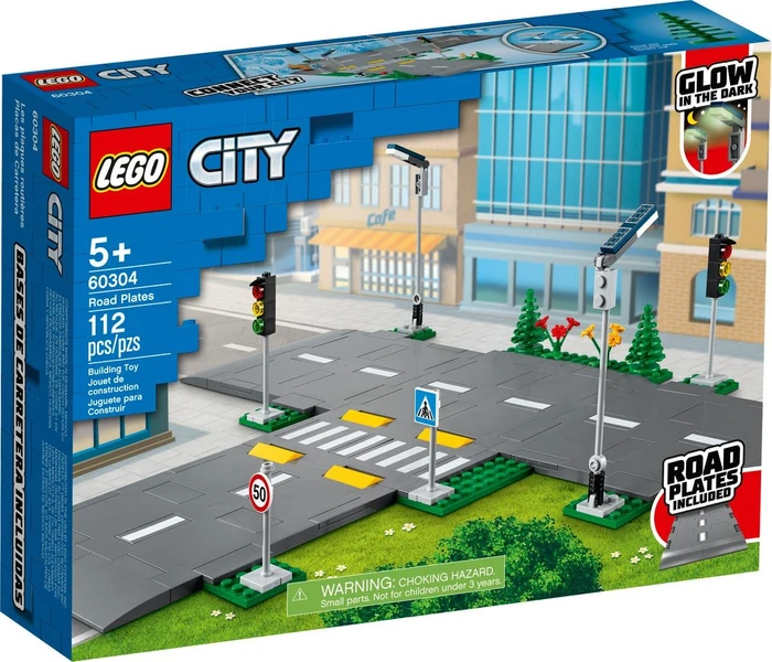 LEGO City - Straßenkreuzung mit Ampeln