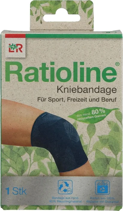 Lohmann & Rauscher Ratioline Kniebandage Größe L, 1 Stück