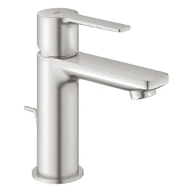 Grohe Lineare Einhand-Waschbeckenarmatur 1/2" XS-Size mit Ablauffernbedienung supersteel