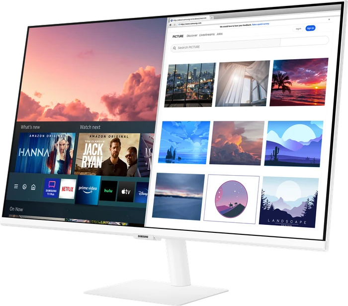 Samsung Smart Monitor M7 M70A, weiß, 31.5"