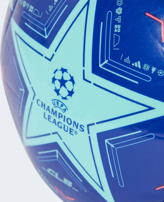 adidas UCL Club 24/25 Group Stage Fußball clear aqua/lucid blue/turbo