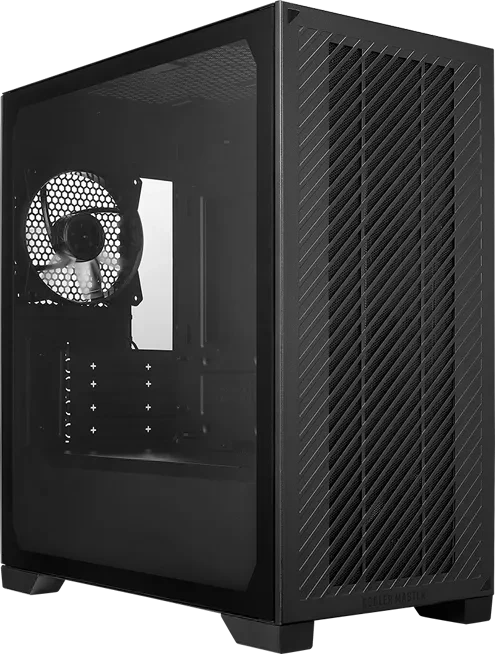 Cooler Master Elite 301 Lite Black, schwarz, Glasfenster