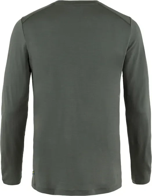 Fjällräven Abisko Wool Funktionsshirt langarm basalt (Herren)