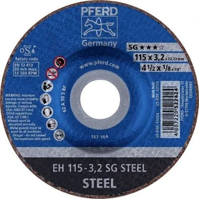 Pferd EH 115-3.2 SG STEEL Trennscheibe, 115x3.2x22.23mm, 25 Stück