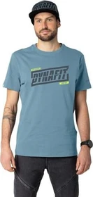 Dynafit Graphic Cotton T-Shirt kurzarm smoke blue/tabloid (Herren)