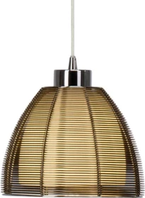 Brilliant Relax Pendelleuchte 19.5cm bronze/chrom
