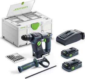 Festool BHC 18 HPC 4.0 I-Plus Akku-Bohrhammer inkl. Systainer + 2 Akkus 4.0Ah + Zubehör