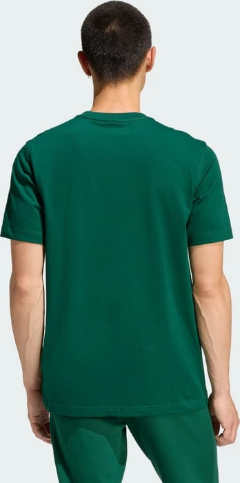 adidas Trefoil Essentials T-Shirt kurzarm collegiate green (Herren)