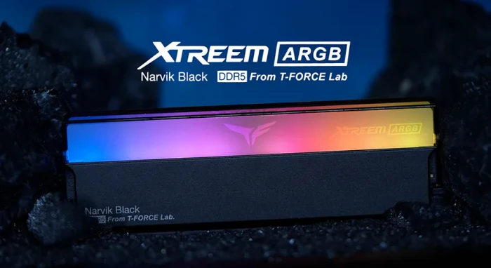 TeamGroup T-Force XTREEM ARGB Narvik Black UDIMM 32GB Kit, DDR5-6000, CL30-36-36-76