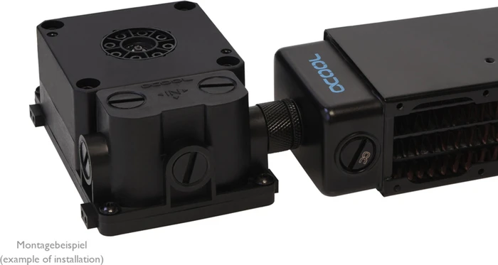 Alphacool ES Reservoir 1U, DDC