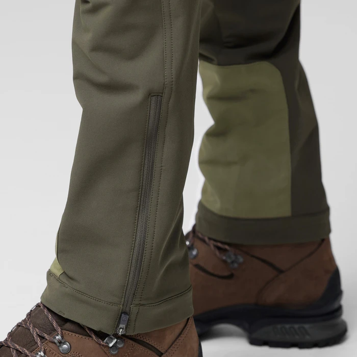 Fjällräven Keb Agile Winter Hose lang deep forest/laurel green (Herren)