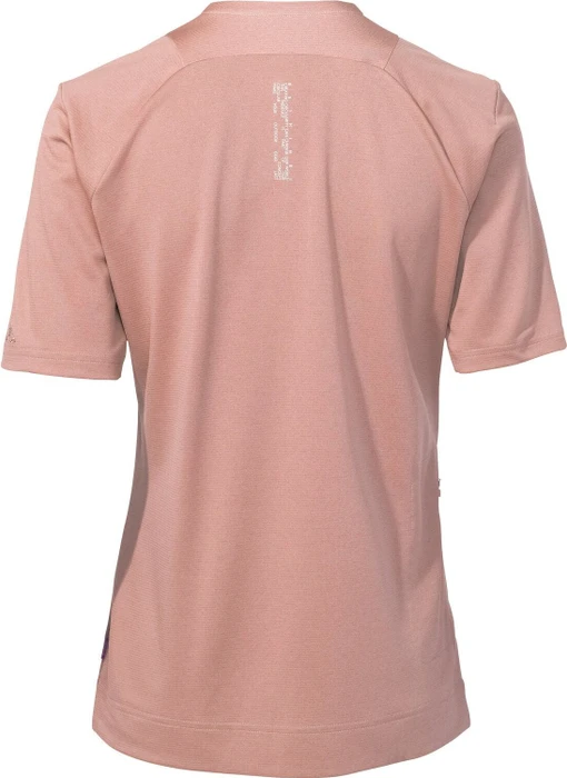 Vaude Tremalzo Q-Zip Trikot kurzarm soft rose (Damen)