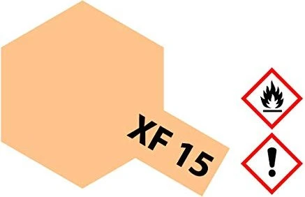 Tamiya Acrylic Paint XF-15 flesh, 23ml