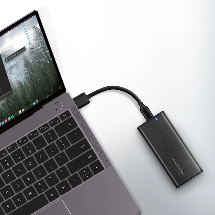 Axagon M.2 Festplattengehäuse, M.2 SATA, USB-C 3.1