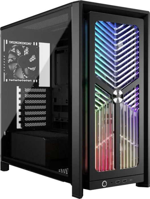 Corsair Frame 4000X RS ARGB, schwarz, Glasfenster
