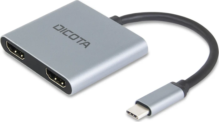 Dicota USB-C Mobile 4-in-1 Mini Docking Station 4K, USB-C 3.0 [Stecker]