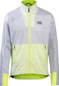 Gore Wear Drive Laufjacke white/neon yellow (Herren)