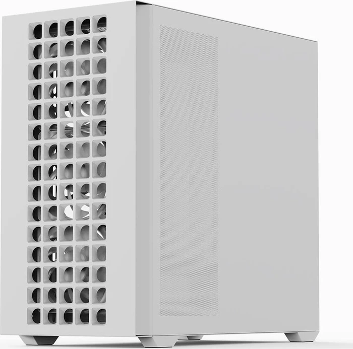 AeroCool D302A White, inkl. 4x Lüfter, Glasfenster
