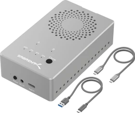 Sabrent Dual Docking Station PCIe NVMe M.2 SSD, M.2 Dockingstation mit Klon-Funktion, USB-C 3.1 (EC-SSD2)