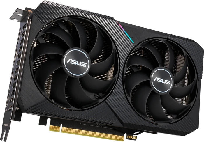 ASUS Dual GeForce RTX 3050 OC, DUAL-RTX3050-O8G, 8GB GDDR6, HDMI, 3x DP