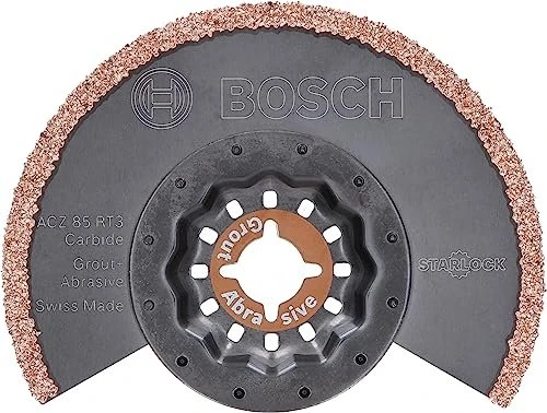 Bosch DIY ACZ85RT-3 SL Carbide-RIFF Segmentsägeblatt, 85mm, 1 Stück