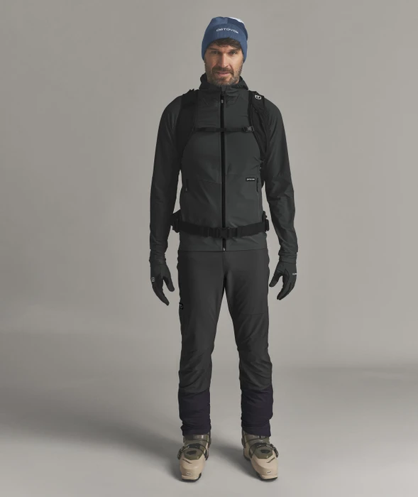 Ortovox Venet Softshell Hooded Funktionsjacke black raven (Herren)
