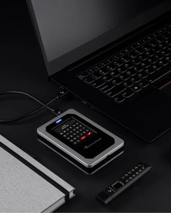 DataLocker DL4 FE SSD, 2.5", 1TB, USB-C 3.1