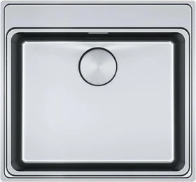 Franke Mythos MYX 210-50 flächenbündig Becken mittig mit Ablauffernbedienung edelstahl