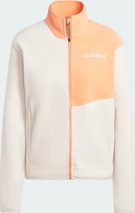 adidas Terrex Multi Fleece Jacke putty mauve/amber tint (Damen)
