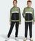 adidas Essentials 3-Streifen Tiberio Trainingsanzug tent green/black/white (Junior) Vorschaubild