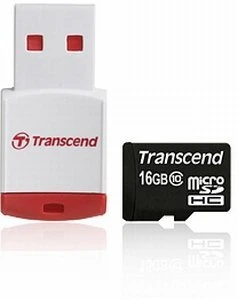 Transcend 16GB USB-Kit, Class 10