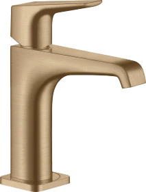 Hansgrohe Axor Citterio 130 mit Hebelgriff und Ablaufgarnitur brushed bronze