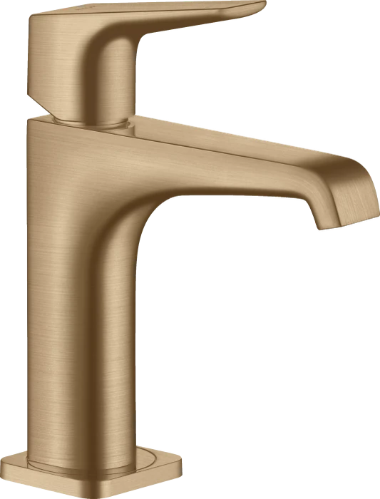 Hansgrohe Axor Citterio 130 mit Hebelgriff und Ablaufgarnitur brushed bronze