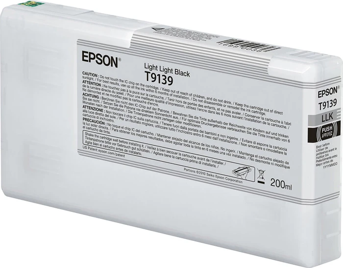Epson Tinte T9139 grau hell